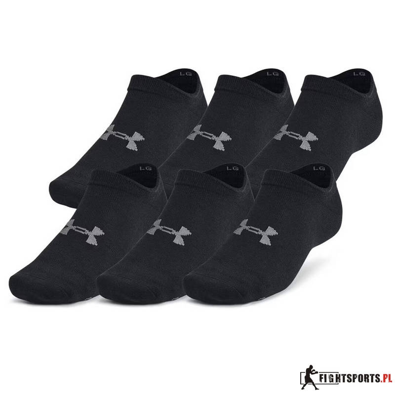 UNDER ARMOUR SKARPETKI ESSENTIAL NO SHOW LIGHTWEIGHT 001