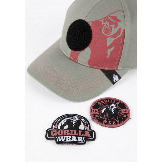 GORILLA WEAR CZAPKA Z DASZKIEM ARDEN GREEN