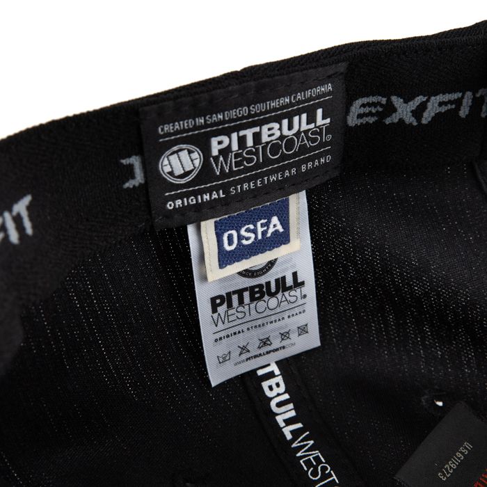 PIT BULL CZAPKA Z DASZKIEM SNAPBACK CLASSIC SEASCAPE BLACK