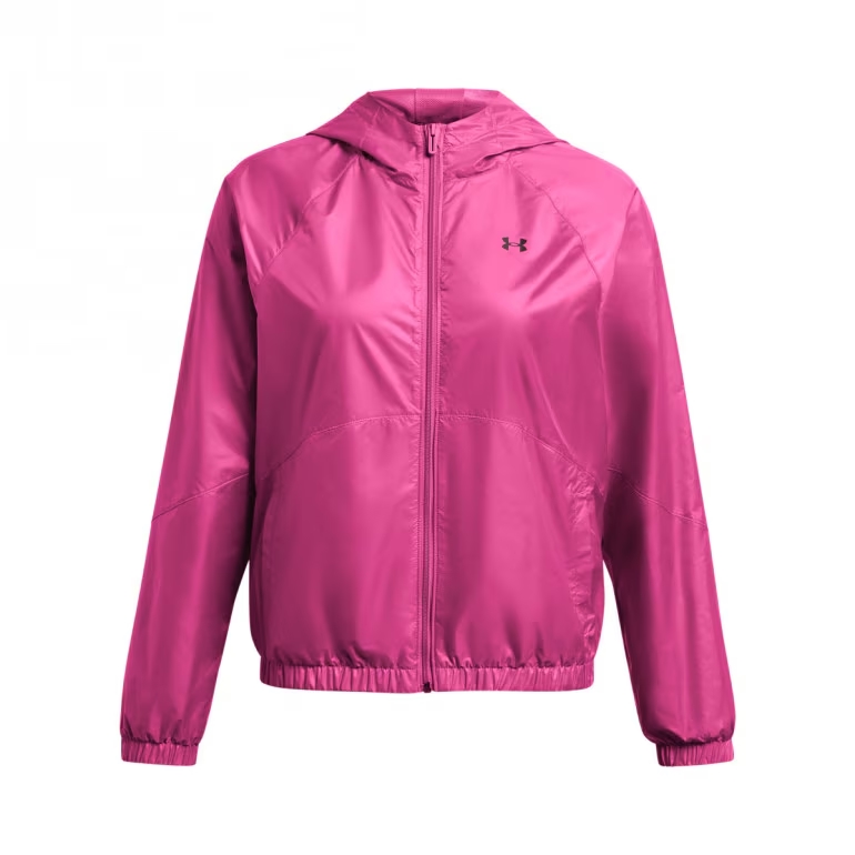 UNDER ARMOUR KURTKA DAMSKA BIEGOWA TRENINGOWA WIATRÓWKA WINDBREAKER PINK