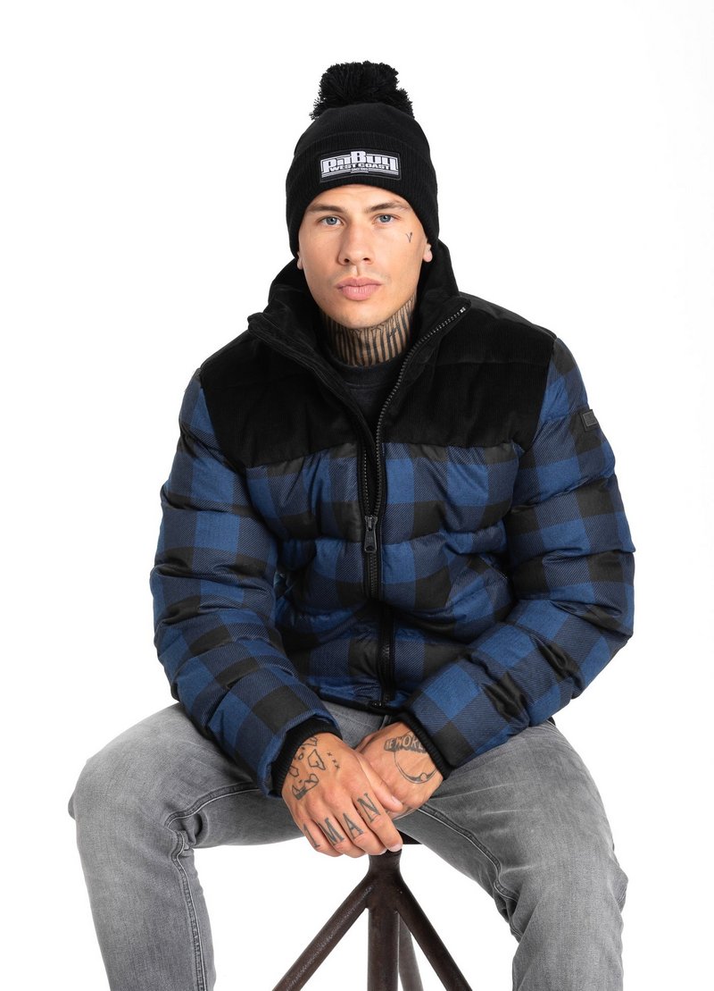 PIT BULL CZAPKA ZIMOWA BEANIE BUBBLE ONE TONE BOXING BLACK