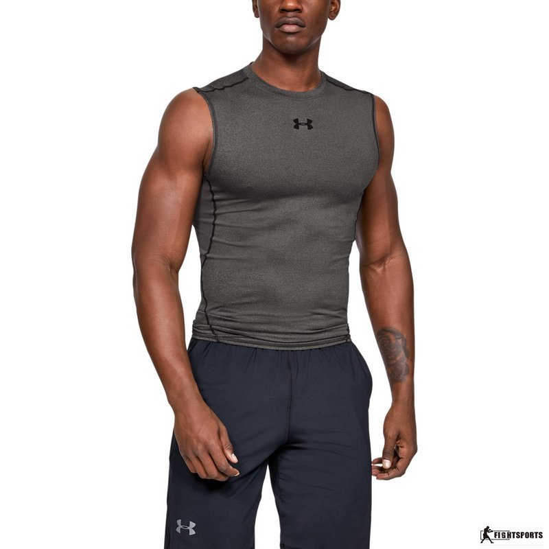 UNDER ARMOUR BEZRĘKAWNIK HeatGear Compression 090