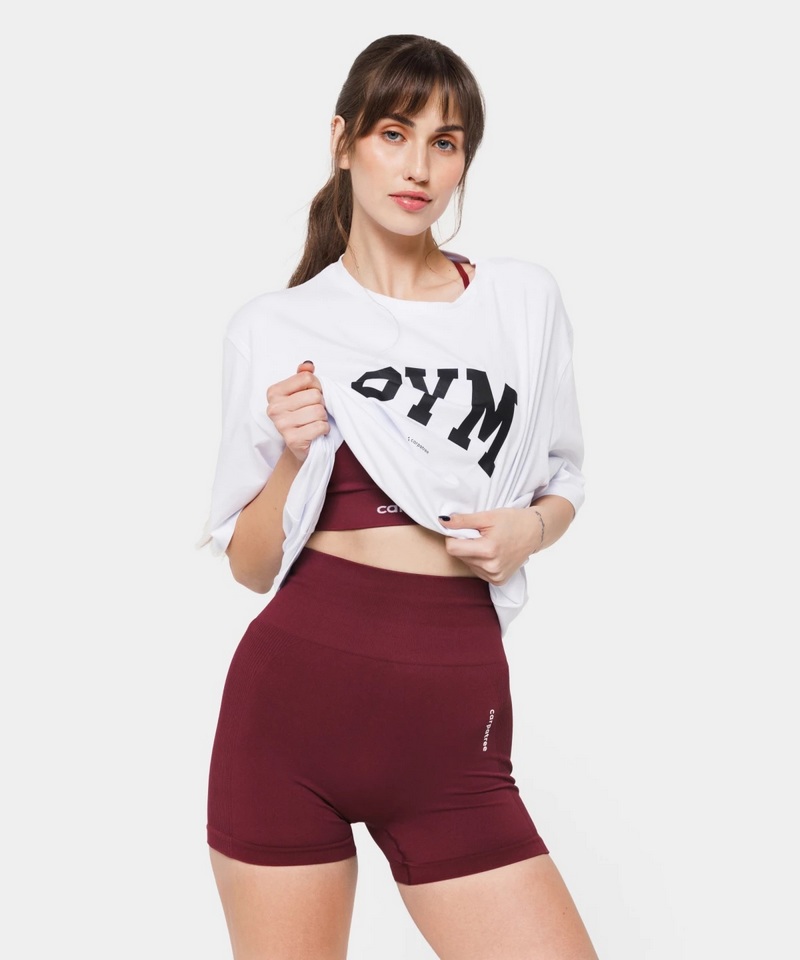 CARPATREE SZORTY BEZSZWOWE ALLURE MERLOT RED