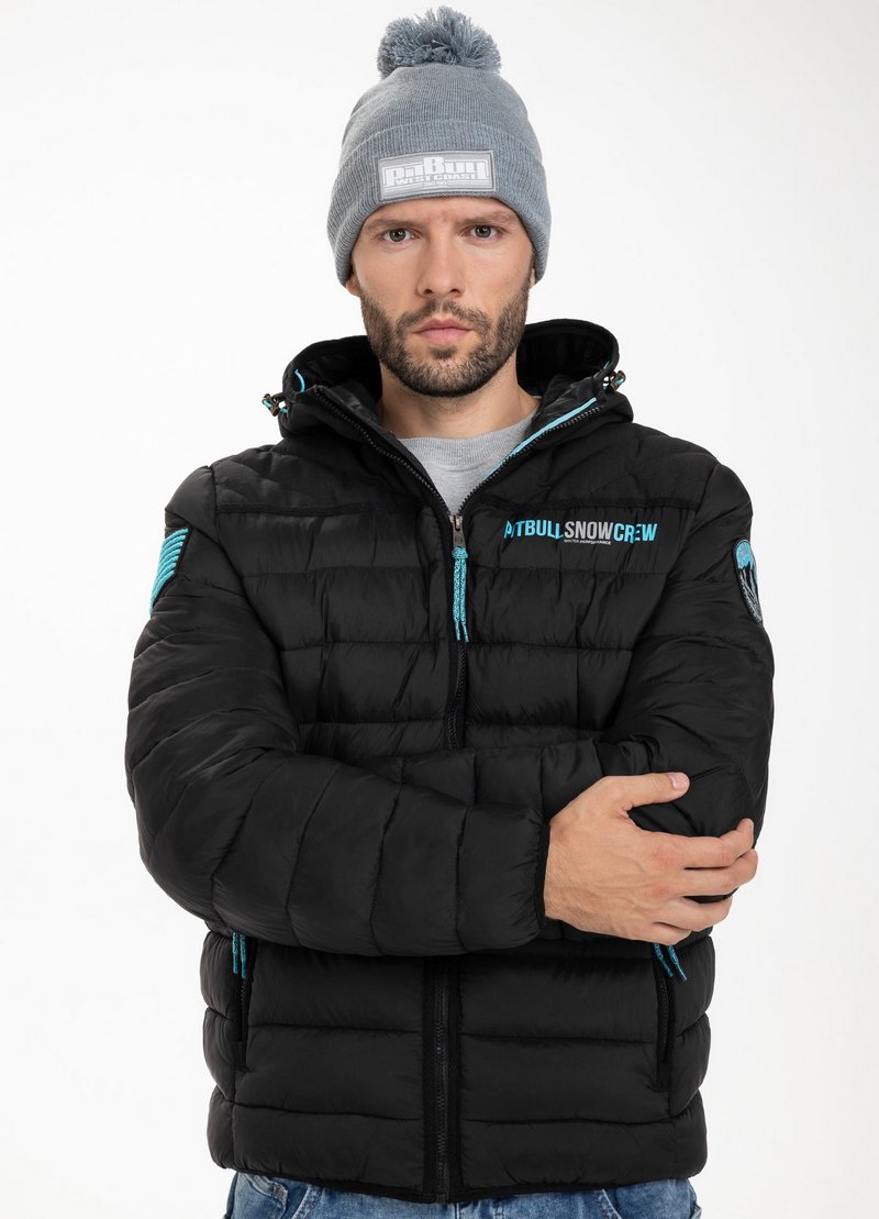 PIT BULL CZAPKA ZIMOWA BEANIE BUBBLE ONE TONE BOXING GREY