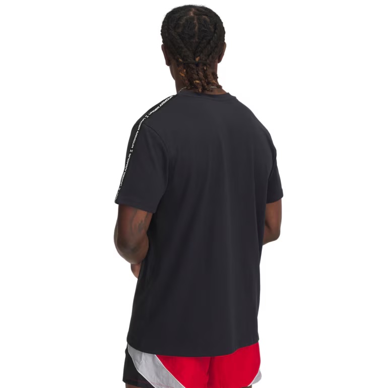 UNDER ARMOUR KOSZULKA ICON HEAVYWEIGHT TEE TAPING 001