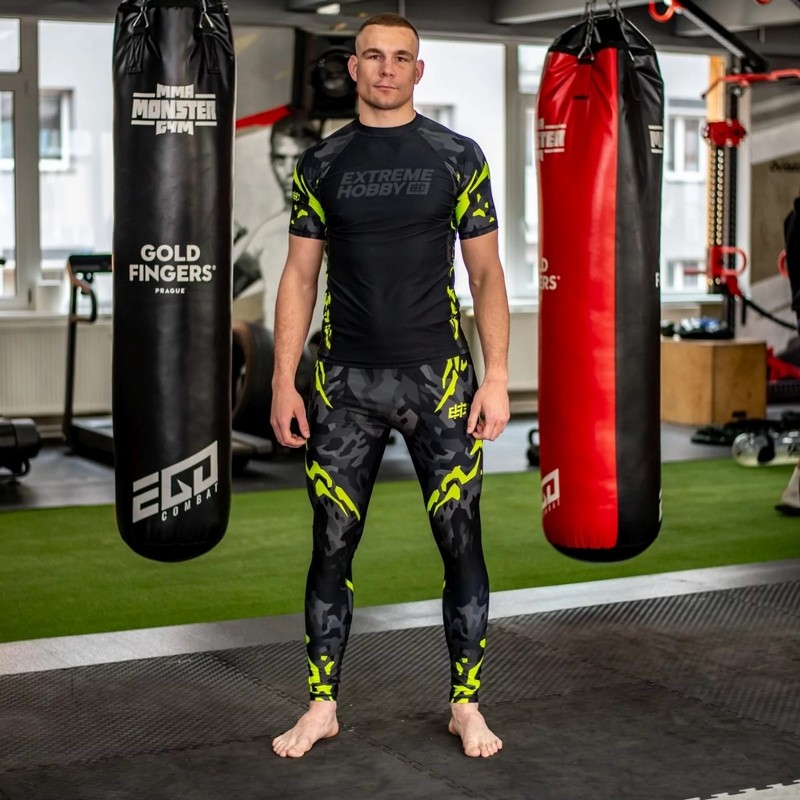 EXTREME HOBBY KOSZULKA RASHGUARD BLACK PANTHER