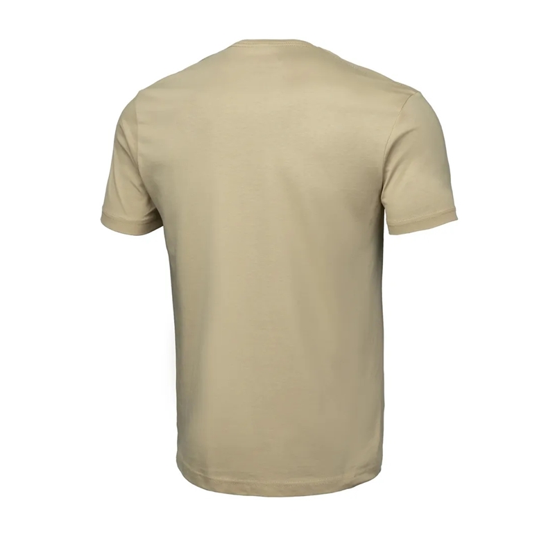 PIT BULL KOSZULKA NO LOGO SLIM FIT SAND