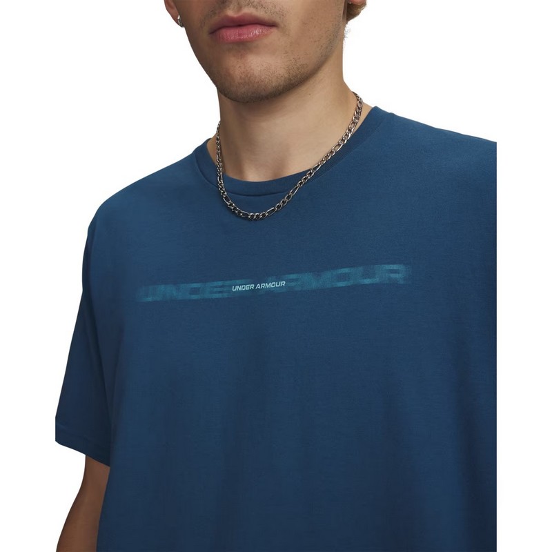 UNDER ARMOUR KOSZULKA BLUR WORDMARK 498