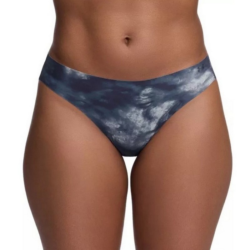 UNDER ARMOUR FIGI NO SHOW THONG PRINT 3 PAK