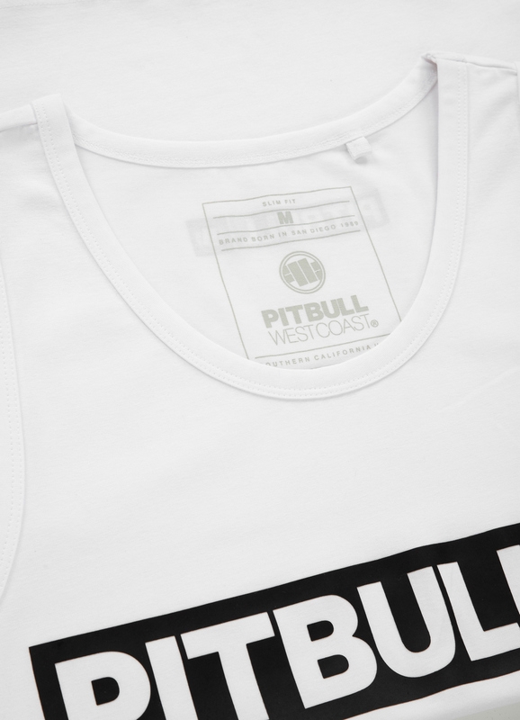 PIT BULL TANK TOP HILLTOP WHITE