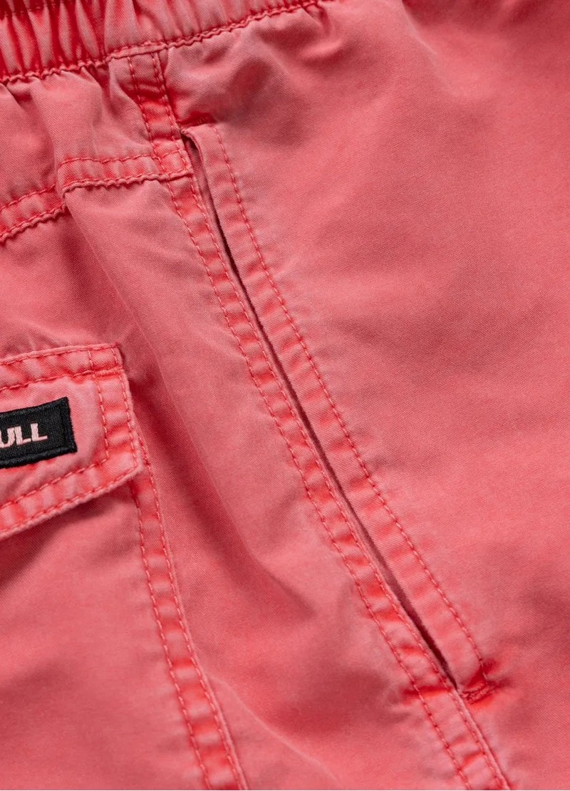 PIT BULL SZORTY KĄPIELOWE BALFOUR FLAME RED