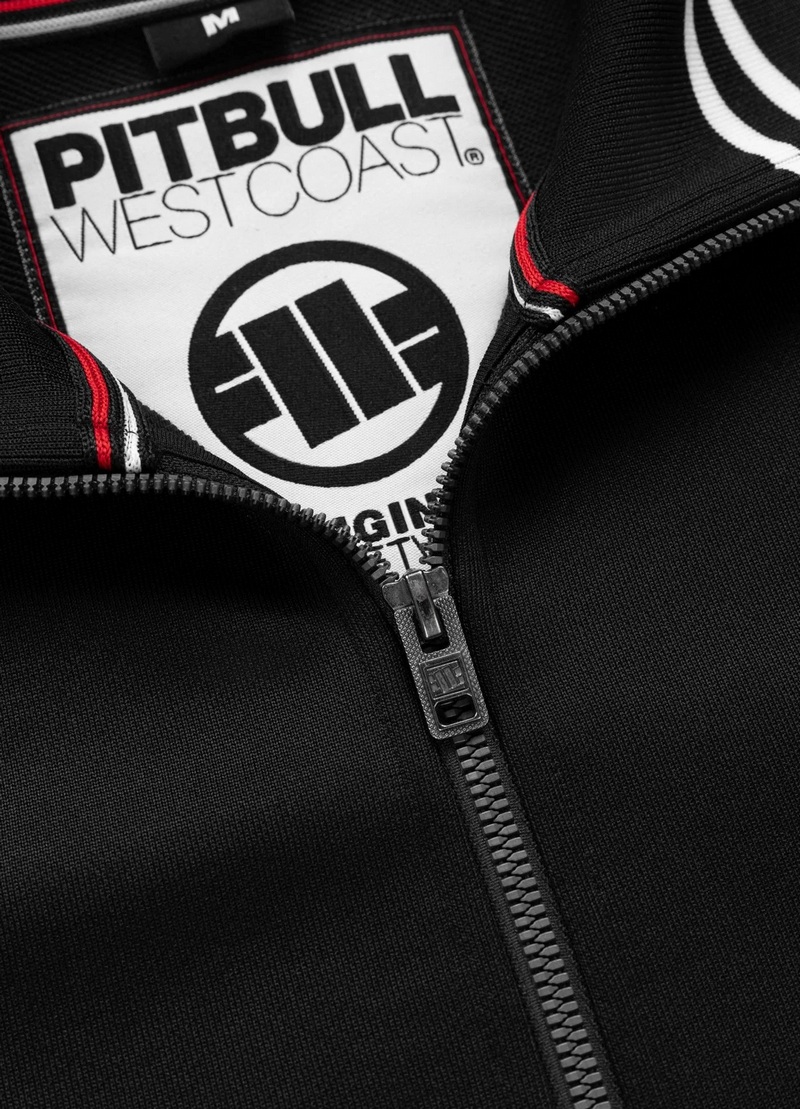 PIT BULL BLUZA ROZPINANA OLDSHOOL TAPE LOGO BLACK