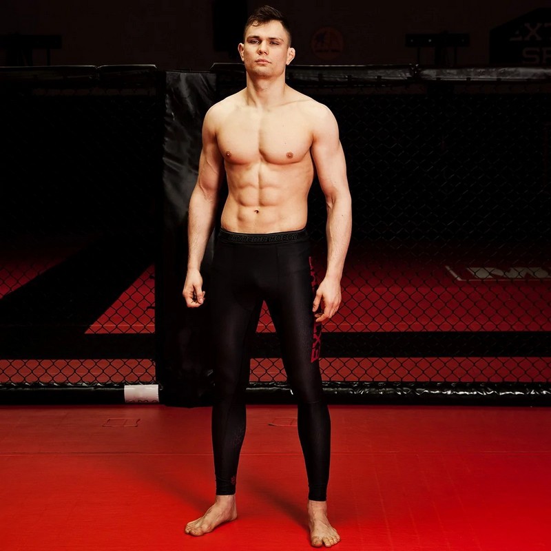 EXTREME HOBBY LEGGINSY BLACK ARMOUR