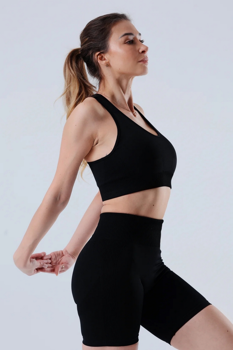 MAKE US STRONG SZORTY FLORENCE BLACK