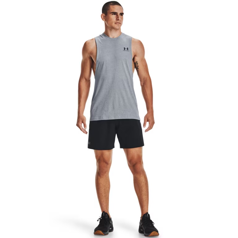 UNDER ARMOUR TANK TOP LEFT CHEST CUT OFF 035