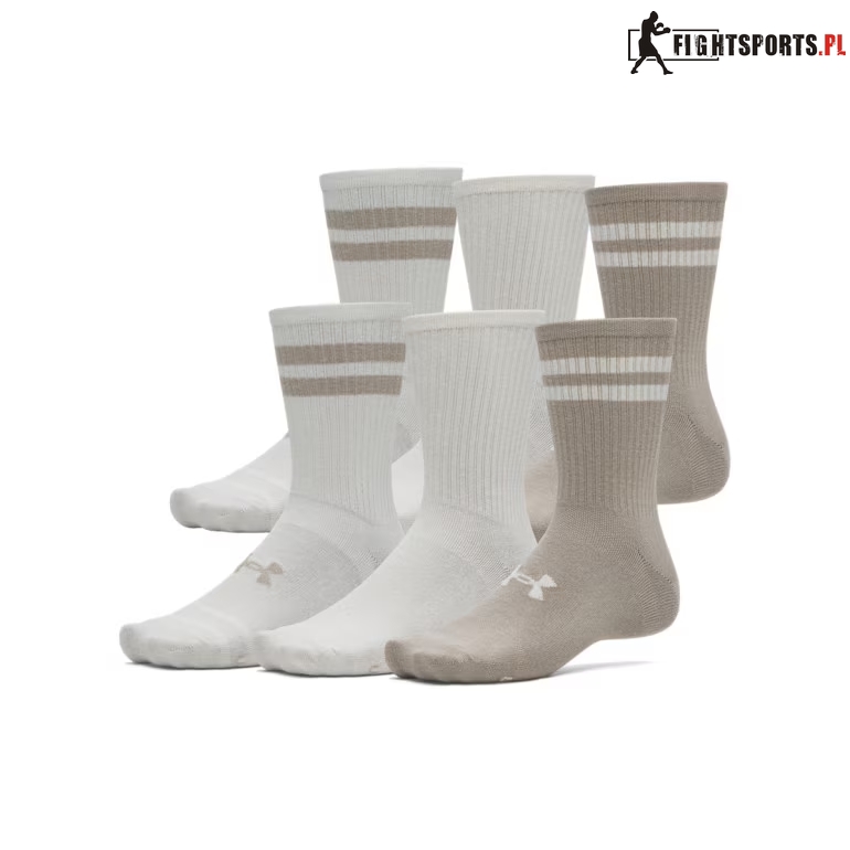 UNDER ARMOUR SKARPETKI ESSENTIAL 6 PACK 203