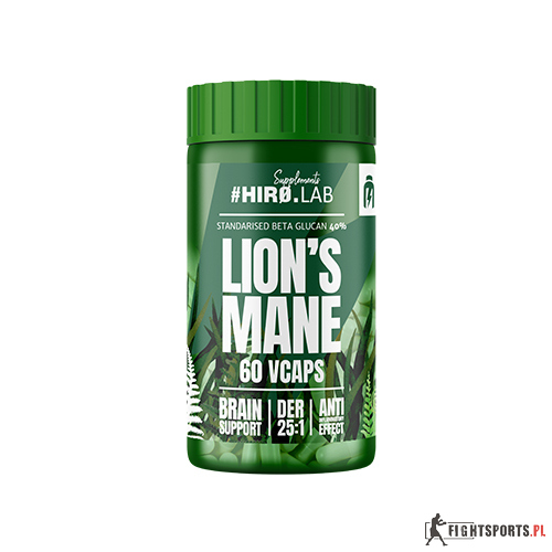 HIRO.LAB LION'S MANE EXTRACT 25:1 500MG 60TAB