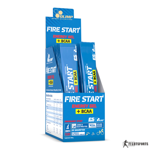 OLIMP FIRE START ENERGY GEL + BCAA 36G