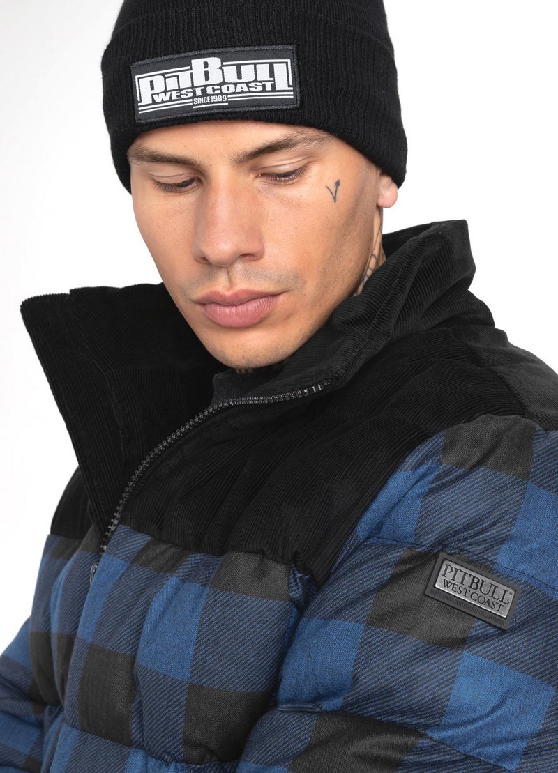 PIT BULL CZAPKA ZIMOWA BEANIE BUBBLE ONE TONE BOXING BLACK