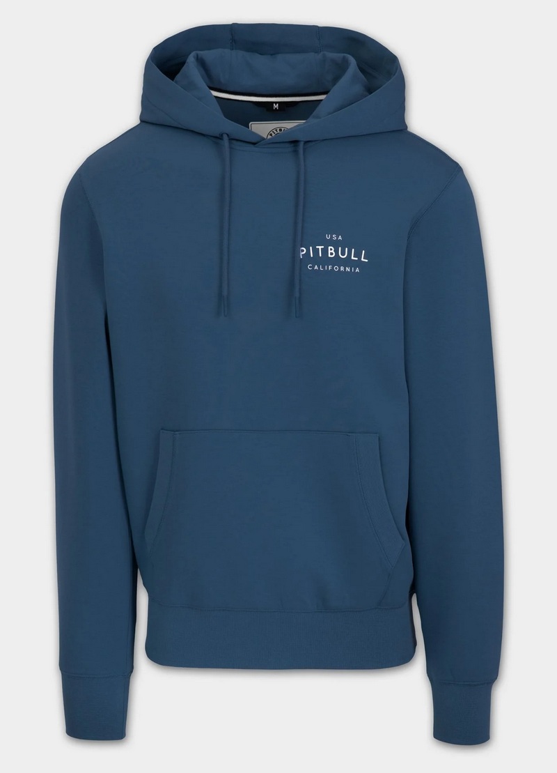 PIT BULL BLUZA Z KAPTUREM SAMPSON PETROL BLUE