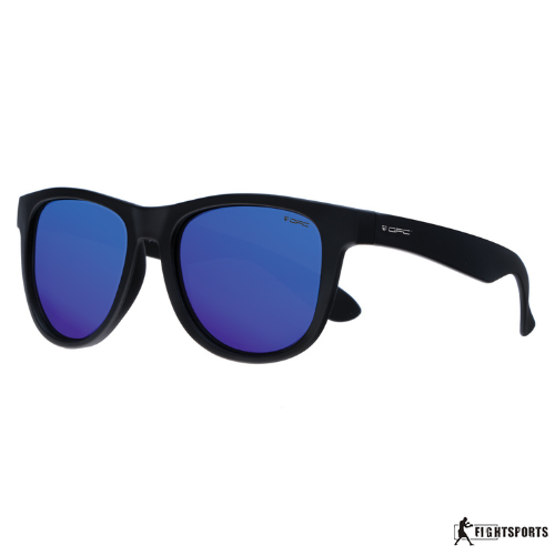 OPC OKULARY PRZECIWSŁONECZNE IBIZA MATT BLACK BLUE REVO