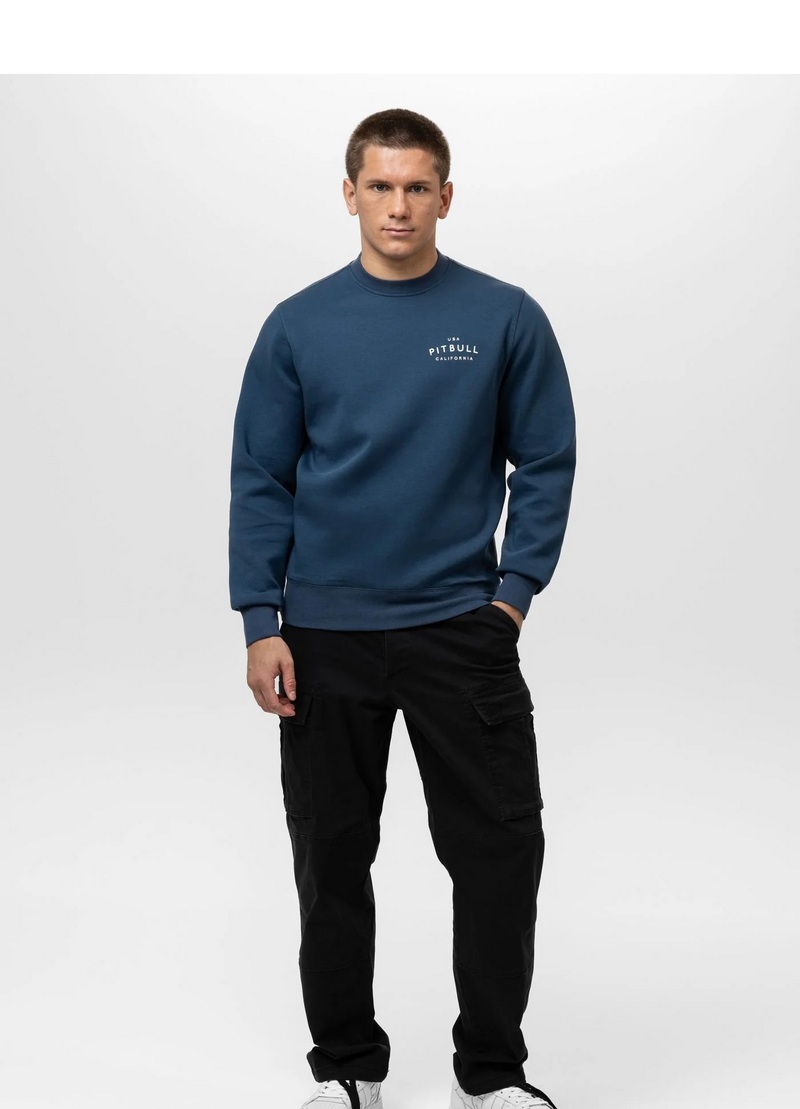 PIT BULL BLUZA CREWNECK SAMPSON PETROL BLUE