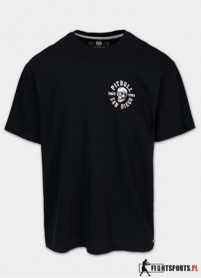 PIT BULL KOSZULKA SKULL LOGO BLACK