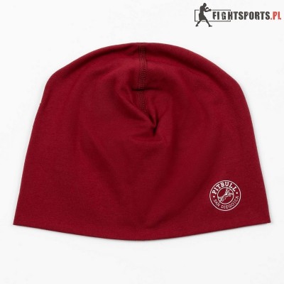 PIT BULL CZAPKA CIENKA SAN DIEGO CA BURGUNDY