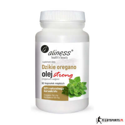 ALINESS DZIKIE OREGANO OLEJ STRONG 100% 90 kapsułek