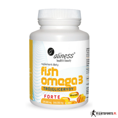 ALINESS FISH OMEGA 3 FORTE TRÓJGLICERYDY 500/250mg 60kaps