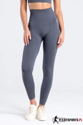 MAKE US STRONG LEGGINSY SUNSET BOULEVARD SZARE