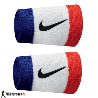 NIKE OPASKI NA RĘKĘ SWOOSH WRISTBAND DOUBLE 467