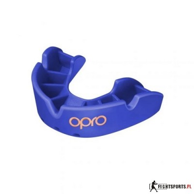 OPRO OCHRANIACZ SZCZĘKI BRONZE - BLUE