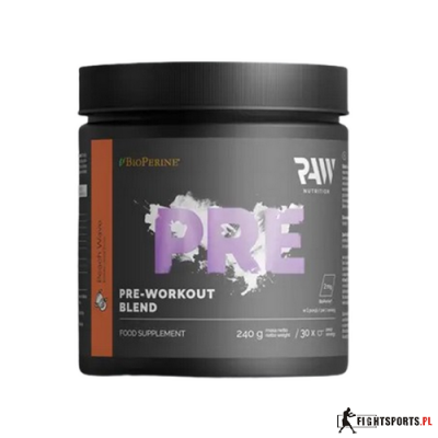 RAW NUTRITION PRE-WORKOUT BLEND 240g