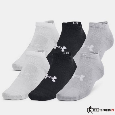 UNDER ARMOUR SKARPETKI ESSENTIAL LO CUT LIGHTWEIGHT 002