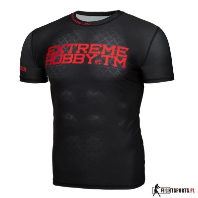 EXTREME HOBBY KOSZULKA RASHGUARD BLACK ARMOUR