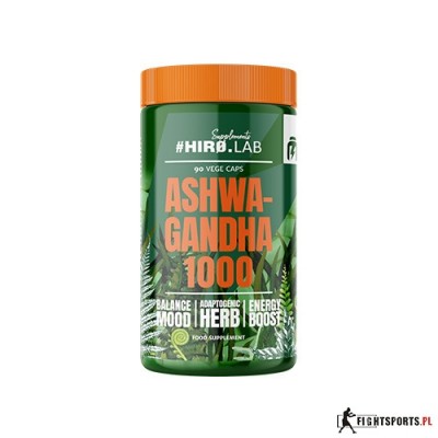 HIRO.LAB ASHWAGANDHA 1000mg 90kaps