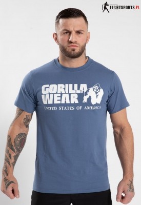GORILLA WEAR KOSZULKA CLASSIC CORONET BLUE
