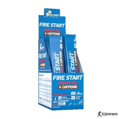 OLIMP FIRE START ENERGY GEL + CAFFEINE 36G