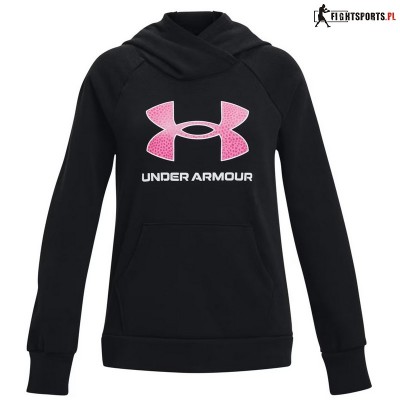 UNDER ARMOUR BLUZA DZIEWCZĘCA RIVAL FLEECE BL HOODIE