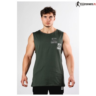 MAKE US STRONG TANK TOP FRENSO KHAKI