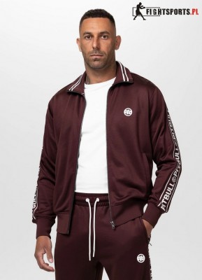 PIT BULL BLUZA ROZPINANA OLDSHOOL TAPE LOGO BURGUNDY