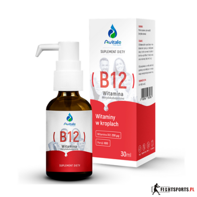 AVITALE WITAMINA B12 (METYLOKOBALAMINA) 200mcg 30ml