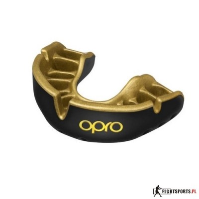 OPRO OCHRANIACZ SZCZĘKI GOLD - BLACK