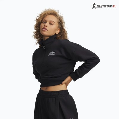 UNDER ARMOUR BLUZA DAMSKA 1/4 ZIP SCRIPT RIVAL FLEECE