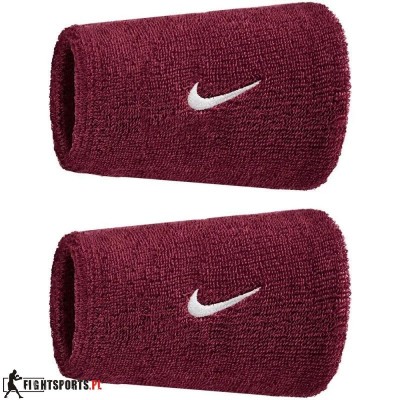 NIKE OPASKI NA RĘKĘ SWOOSH WRISTBAND DOUBLE 656