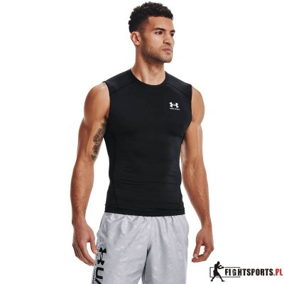 UNDER ARMOUR BEZRĘKAWNIK HeatGear Compression 001