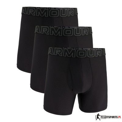UNDER ARMOUR BOKSERKI PERFORMANCE TECH MESH 6IN 3 PACK 001