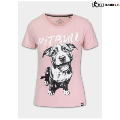 PIT BULL KOSZULKA DAMSKA PUPPY PINK