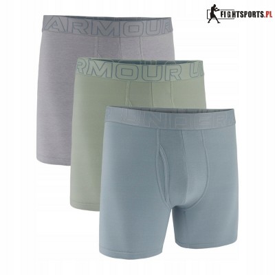 UNDER ARMOUR BOKSERKI PERFORMANCE COTTON 6IN 3 PACK 465